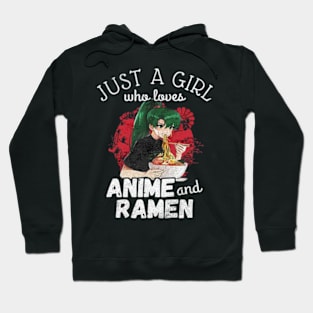 Anime and ramen Hoodie